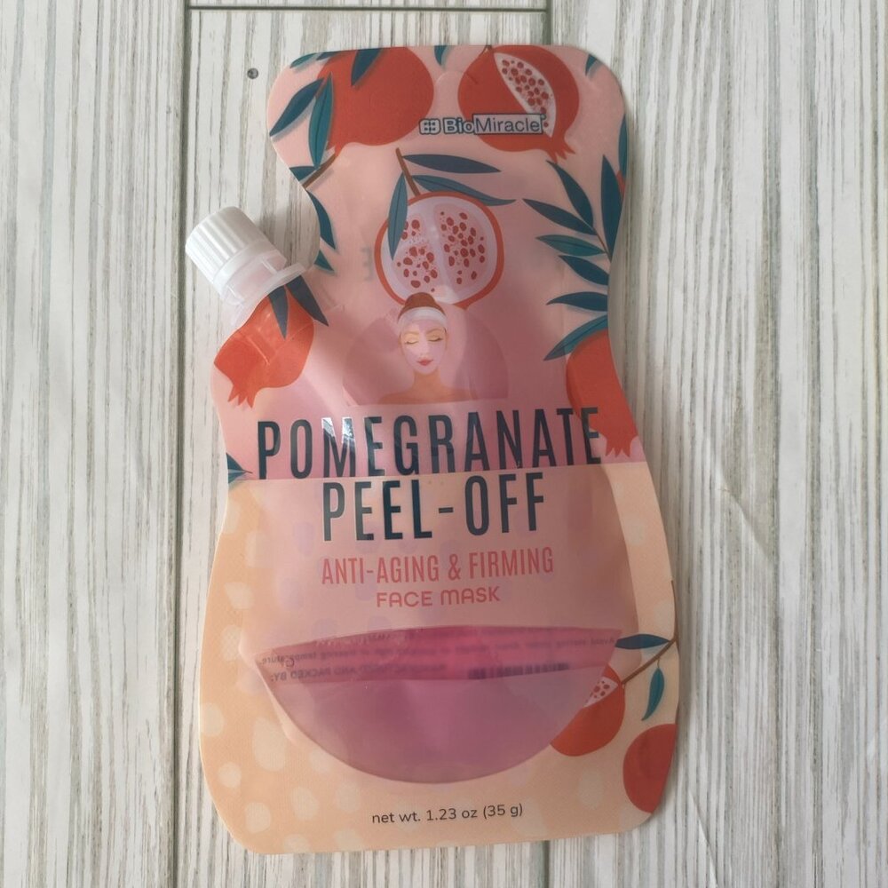 3/$10  Pomegranate Peel-Off Face Mask